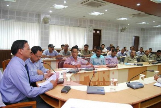 Dist Disaster Management Authority asked Tripuraâ€™s various departments reason behind not submitting repots within May 31stâ€”including AMC, PWD, TSECL GM